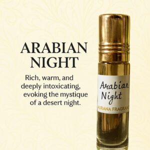 Arabian Night Attar – Long-Lasting Luxury Perfume Oil (Unisex)