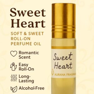 Sweet Heart – Romantic Floral Attar by Aurana Fragrances